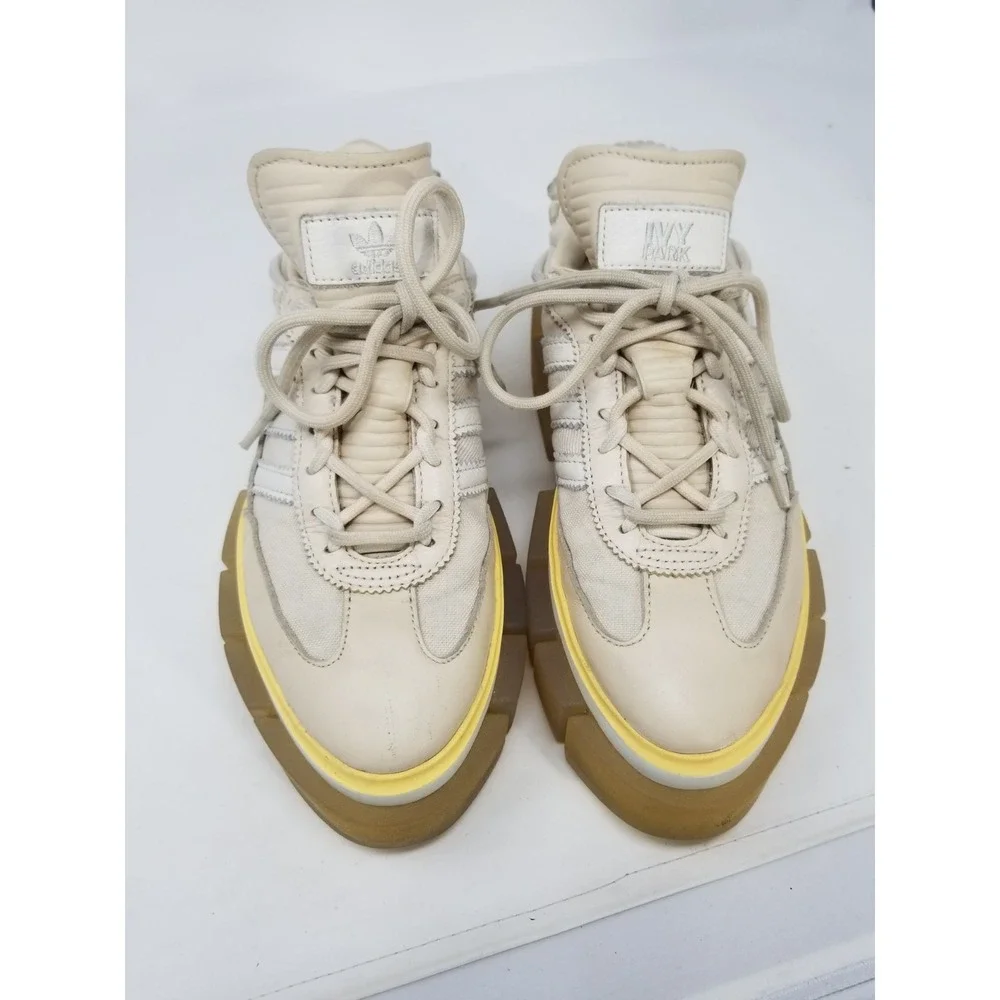 adidas Ivy Park x Super Super Sleek Rodeo Halo Ivory Womens 6.5 Platform